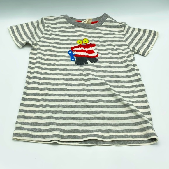 NWT MINI BODEN CHATTERING TEETH T SHIRT 5-6 YRS - Picture 1 of 5